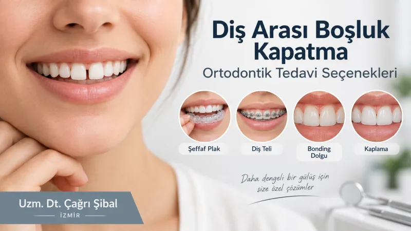 Diş Arası Boşluk Kapatma - Ortodontik Tedavi Seçenekleri